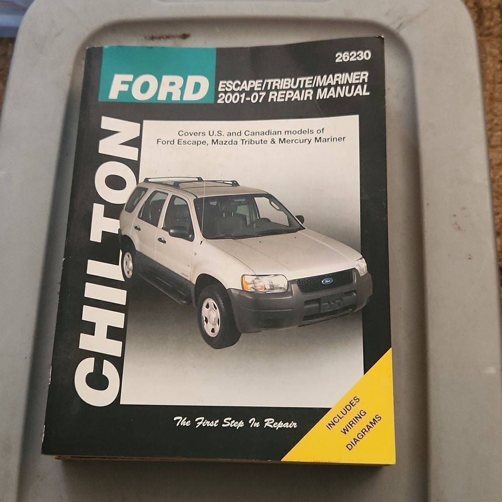 Chilton Ford 2001-07 Escape Tribute Mariner Repair Manual